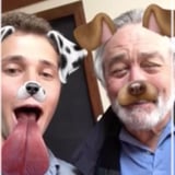 Even Robert Niro Loves Snapchat