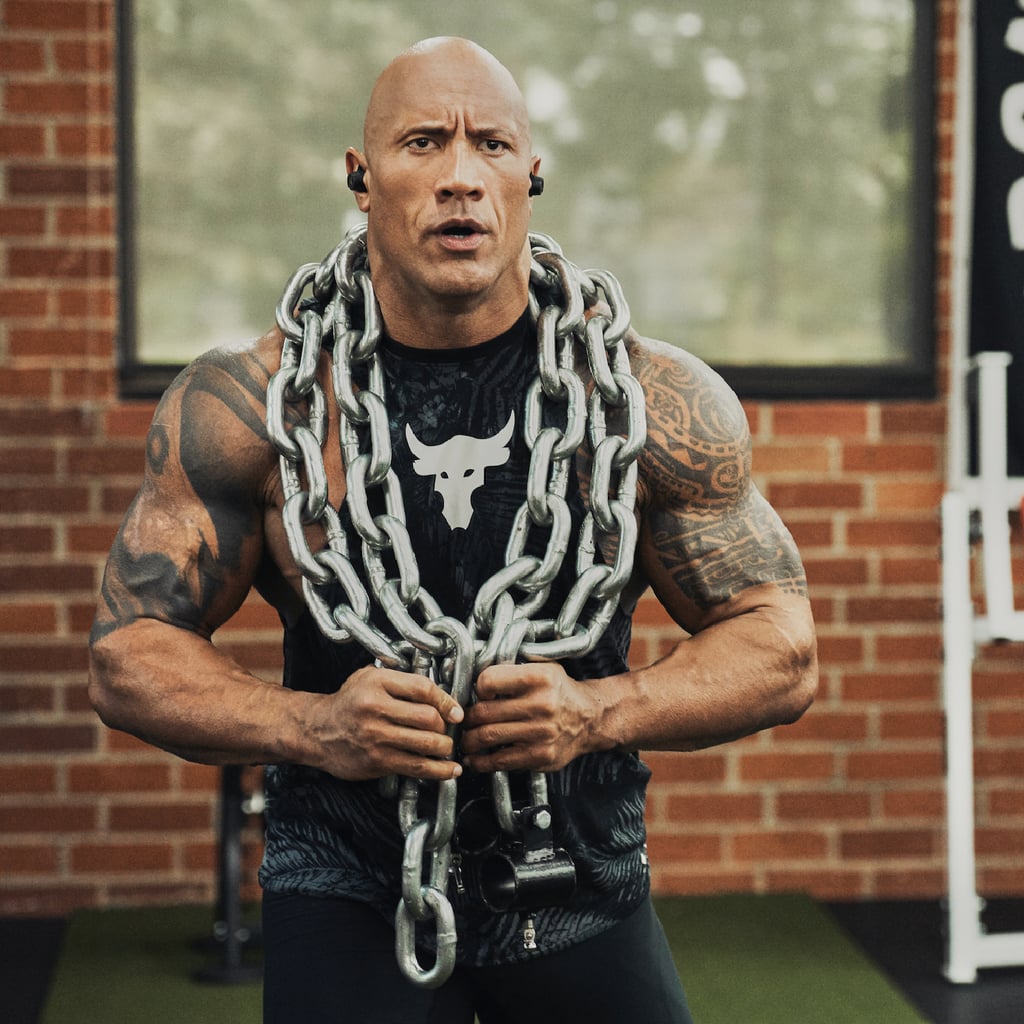 Women's Project Rock Armour Mid Crossback Printed Sports Bra, Proceeds  From Dwayne Johnson's Newest Fitness Apparel Will Benefit COVID-19 Relief