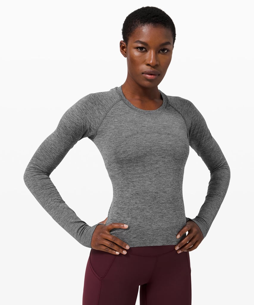 Lululemon Training Swiftly Relaxed Long-Sleeve Shirt - Black