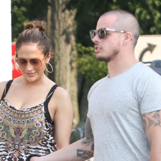 Jennifer Lopez and Casper Smart in the Hamptons