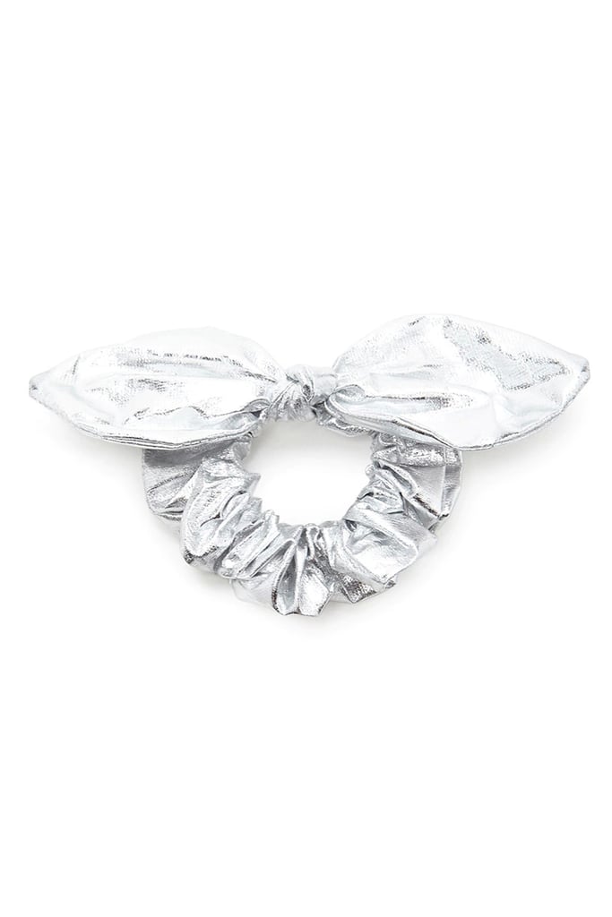 Metallic Bow Scrunchie ($4)