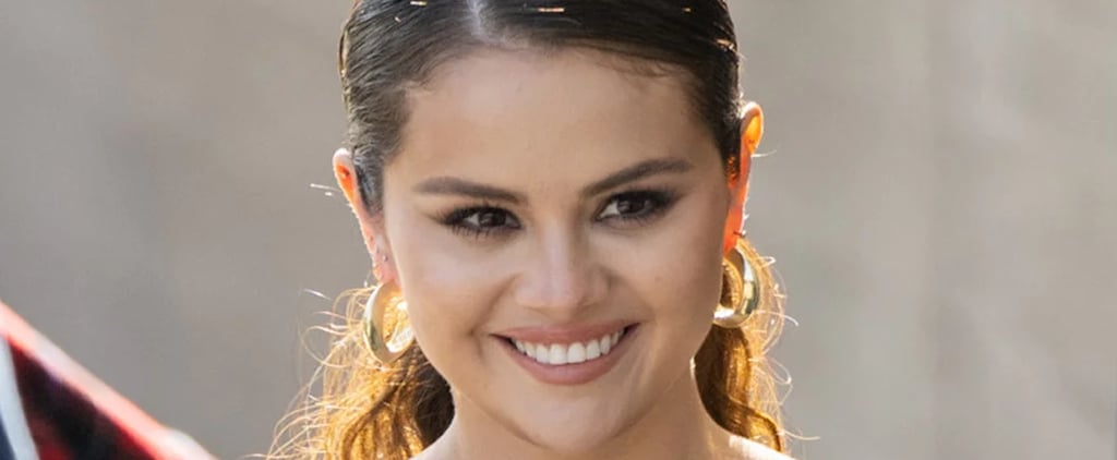 Shop Selena Gomez's Black Solkissed One-Piece Swimsuit
