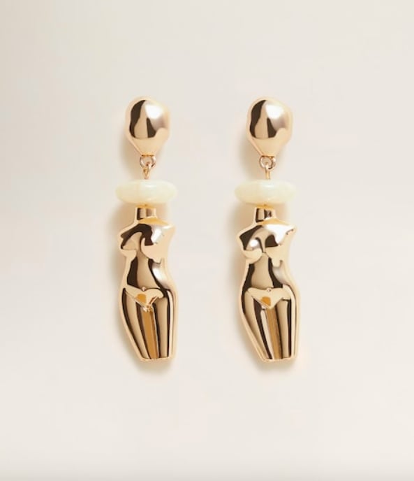 Mango Silhouette Earrings