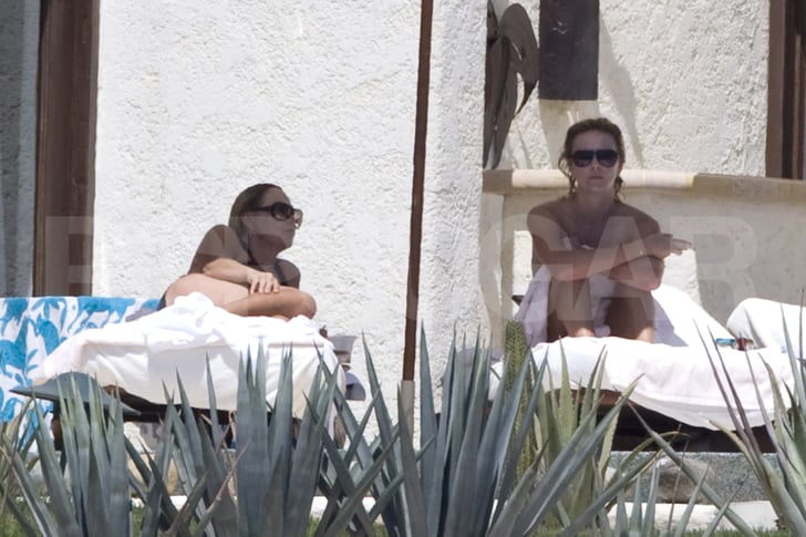 Charlize on Vacation in Cabo