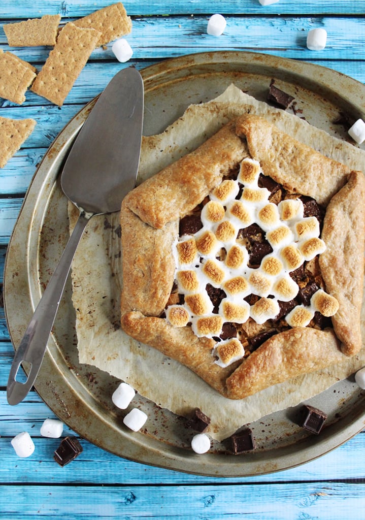 Peanut Butter S'mores Galette