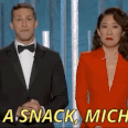 Michael B. Jordan Reacted WAY Too Casually When the Globes Hosts Publicly Flirted With Him