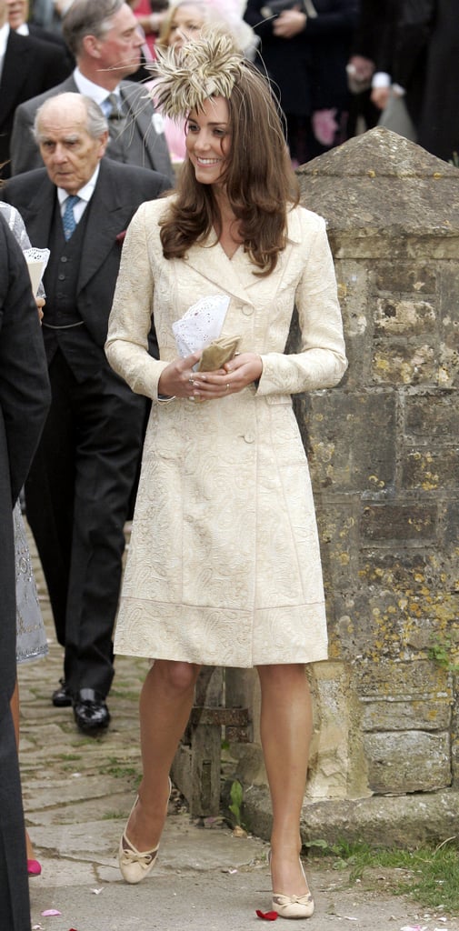 The coat's first public outing was for the wedding of Camilla's daughter Laura Parker-Bowles in 2006. The coat's first public outing was for the wedding of Camilla's daughter Laura Parker-Bowles in 2006.