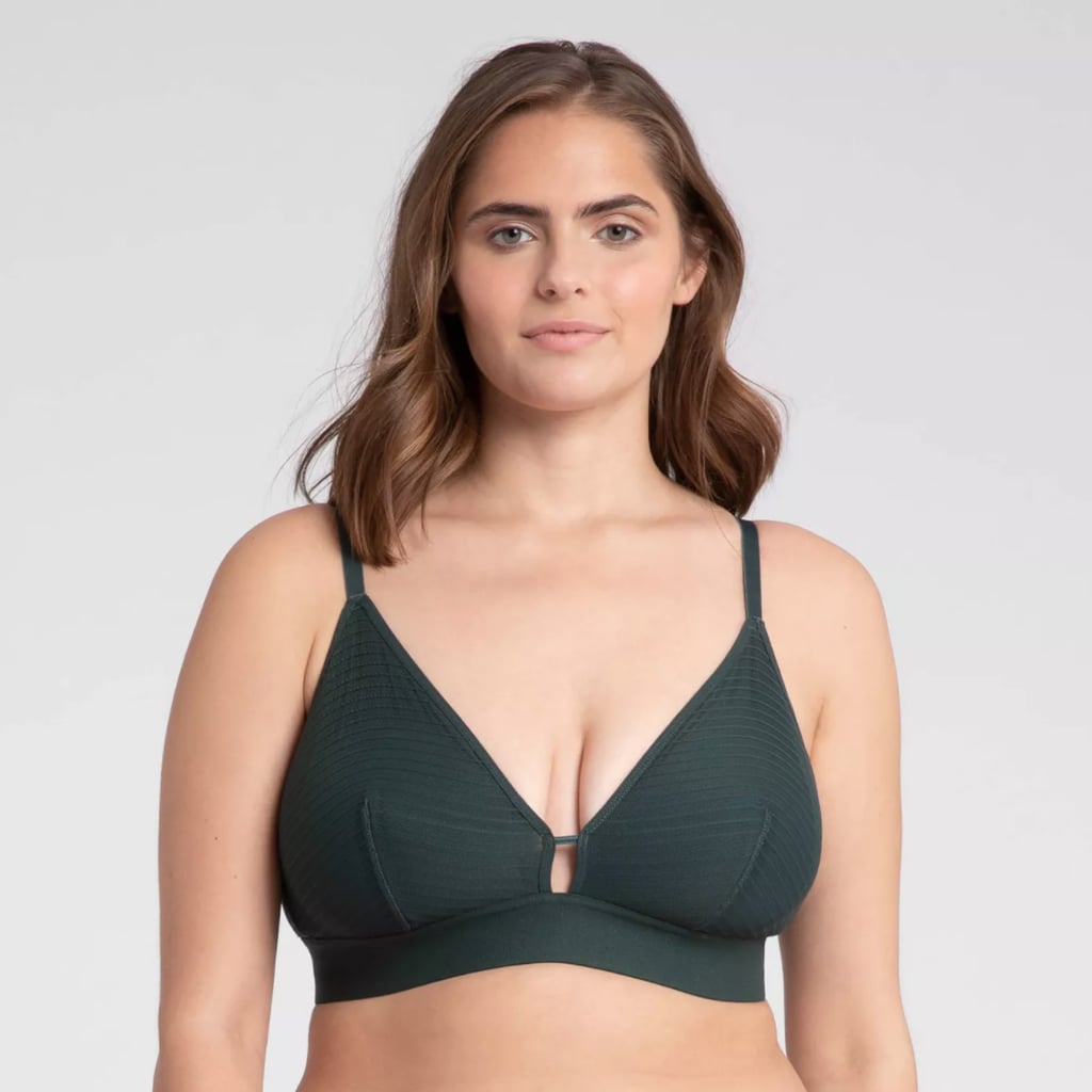 All.You. Lively Busty Stripe Mesh Bralette