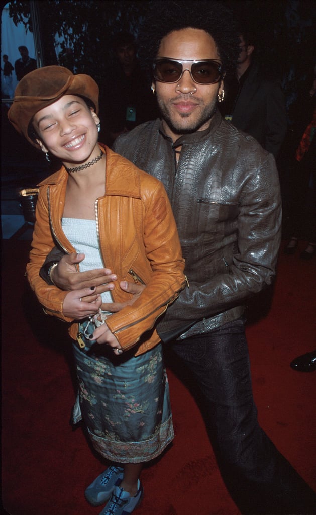 Zoe and Lenny Kravitz Pictures
