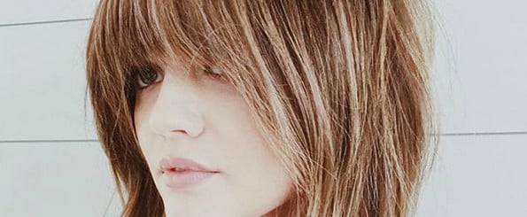 Lucy Hale Makes a Case For Bangs in the Summer