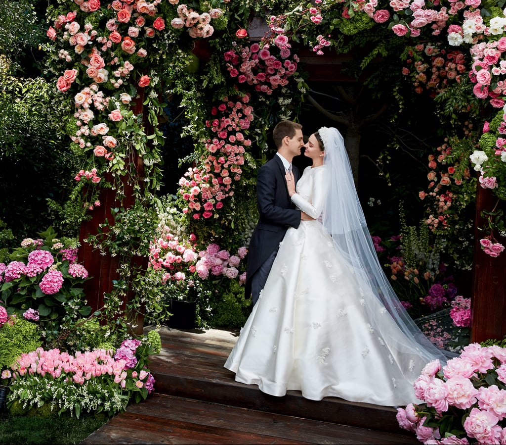Miranda Kerr's Dior Wedding Dress, 2017