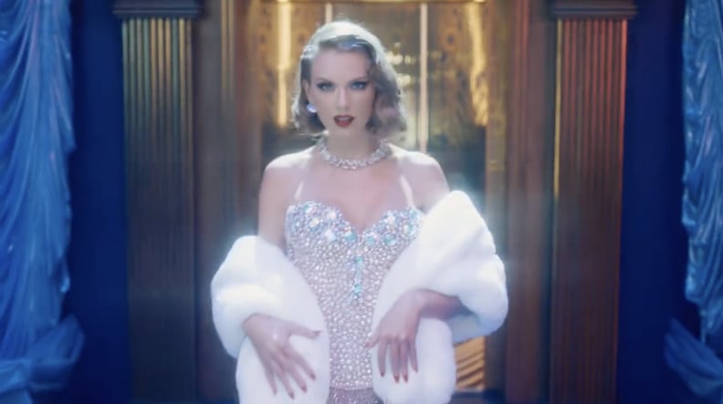 Taylor Swift's Embellished Gown in "Midnights" Music Videos Teaser
