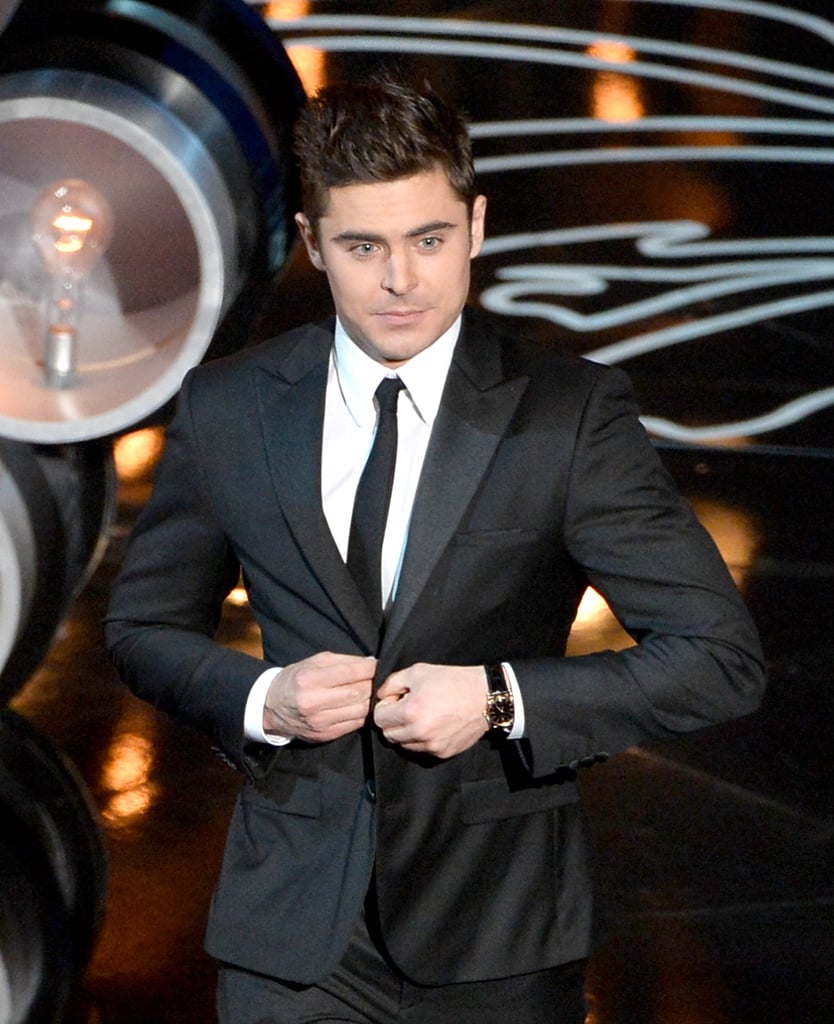 Zac Efron at the Oscars 2014