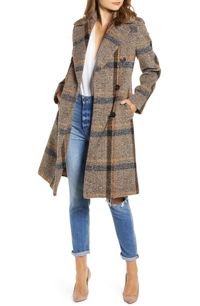 Kendall kylie clearance plaid coat