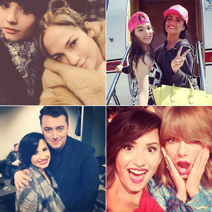 Demi Lovato and Famous Friends Instagram Photos