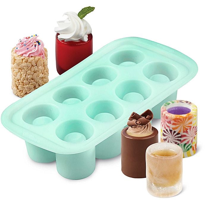 Wilton® 8-Cavity Shot Glass Silicone Mold in Green