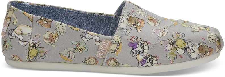 Grey Seven Dwarfs Slip-Ons