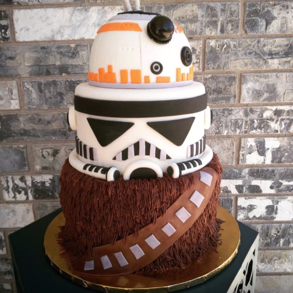 storm trooper birthday cake