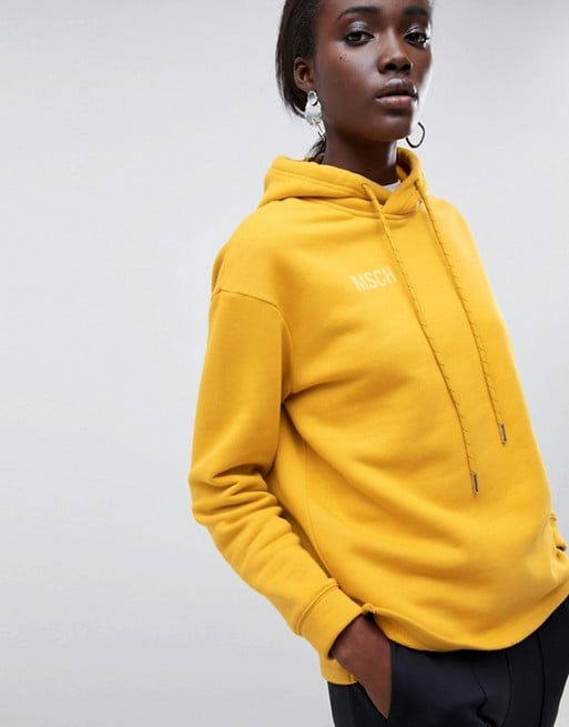 Moss Copenhagen Boyfriend Hoodie With Chest Logo