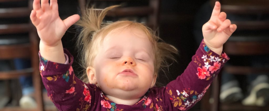 Picture of Toddler Who Tried Pizza For the First Time