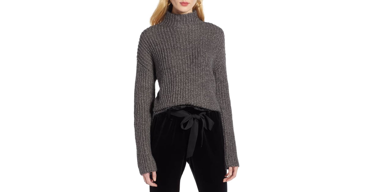 Halogen ribbed sweater hot sale