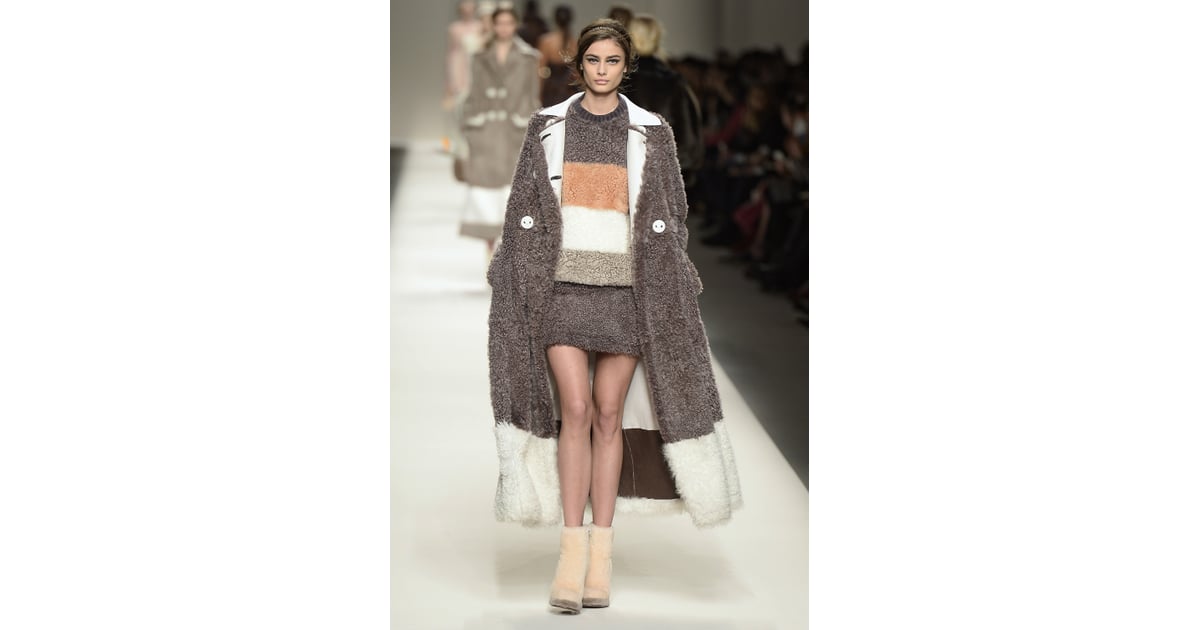 And Donned a Cozy Set in Fendi | Who Is Taylor Hill? | POPSUGAR Fashion ...