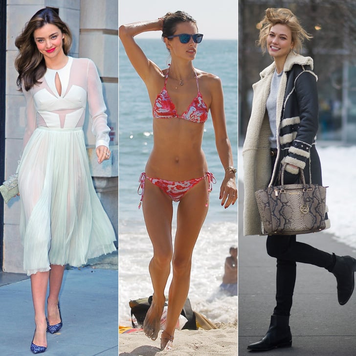 Models Walking Down the Street POPSUGAR Fashion