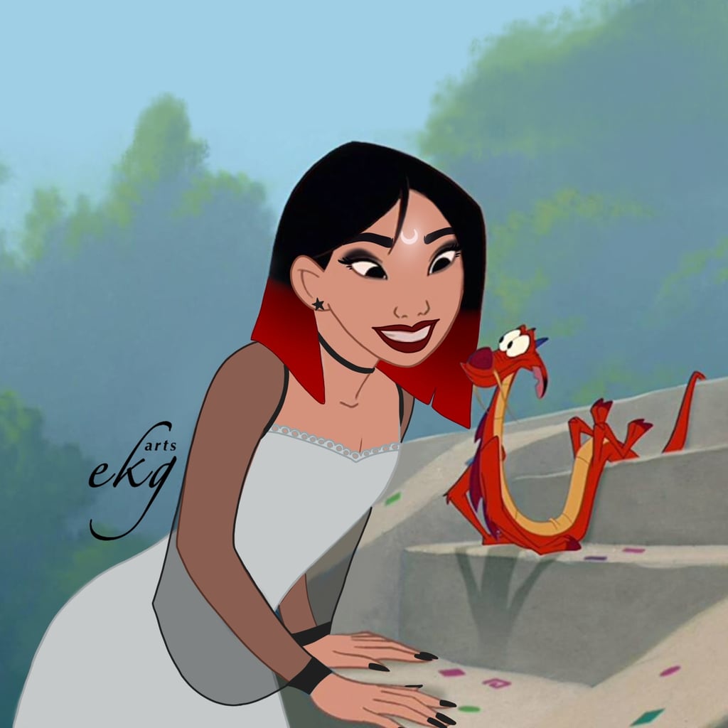 Artist Reimagines Disney Princesses As Witches Popsugar Smart Living A princess who looks like after the princess and the frog came out, i went to the disney store and bought a stuffed tiana doll. artist reimagines disney princesses as