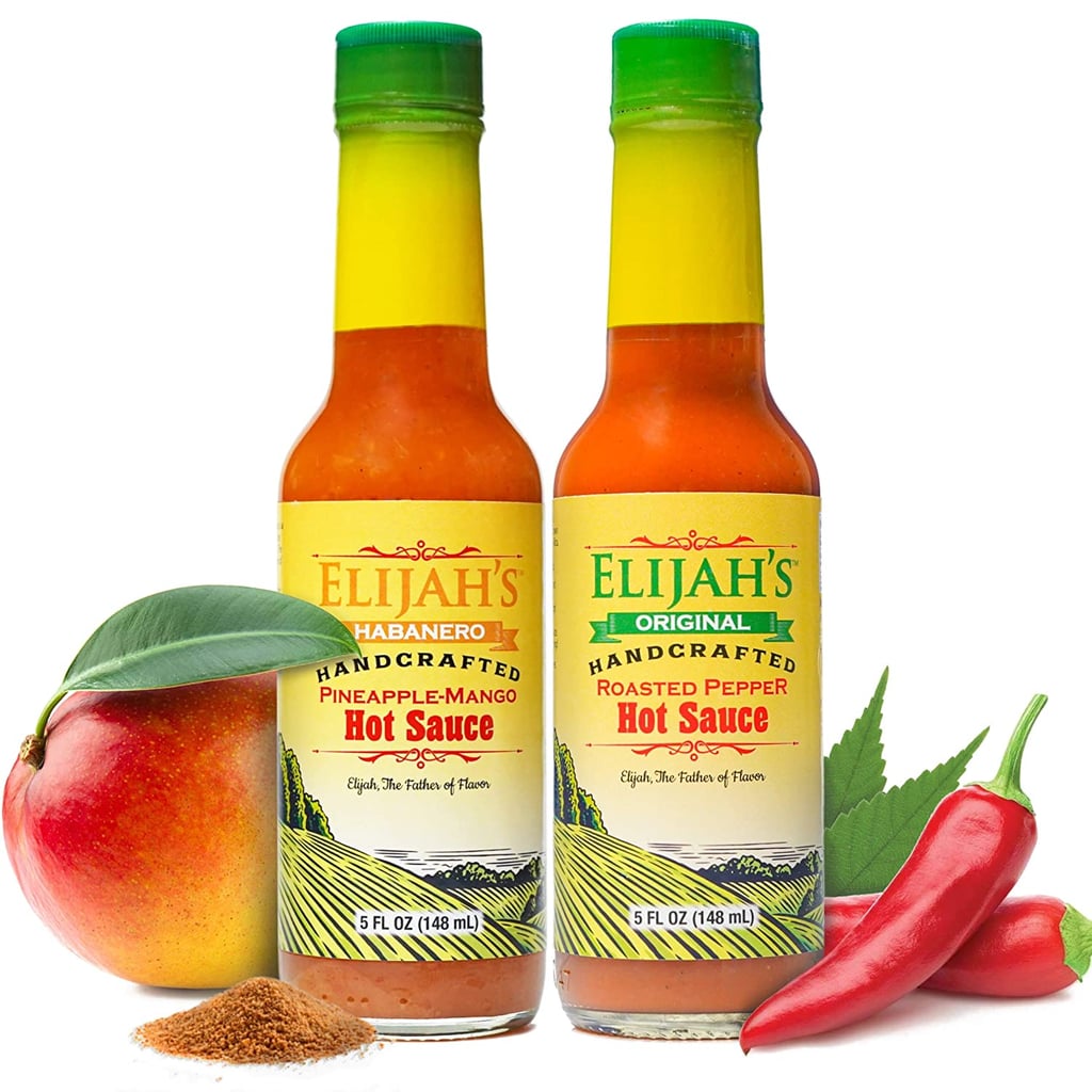 Elijah's Xtreme Mild Duo: Pineapple-Mango Habanero Hot Sauce & Roasted Jalapeño Hot Sauce Set