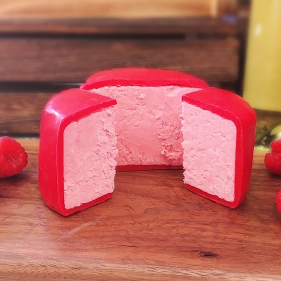 Pink, Prosecco-Flavored Cheese