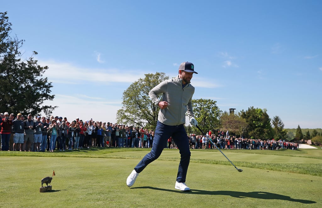 Justin Timberlake With Son Silas at PGA Golf Tour 2019