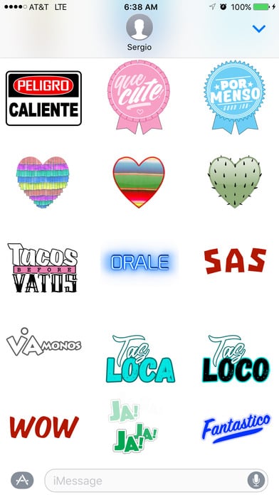 Tortilla Factory Sticker Emoji Pack For iMessage