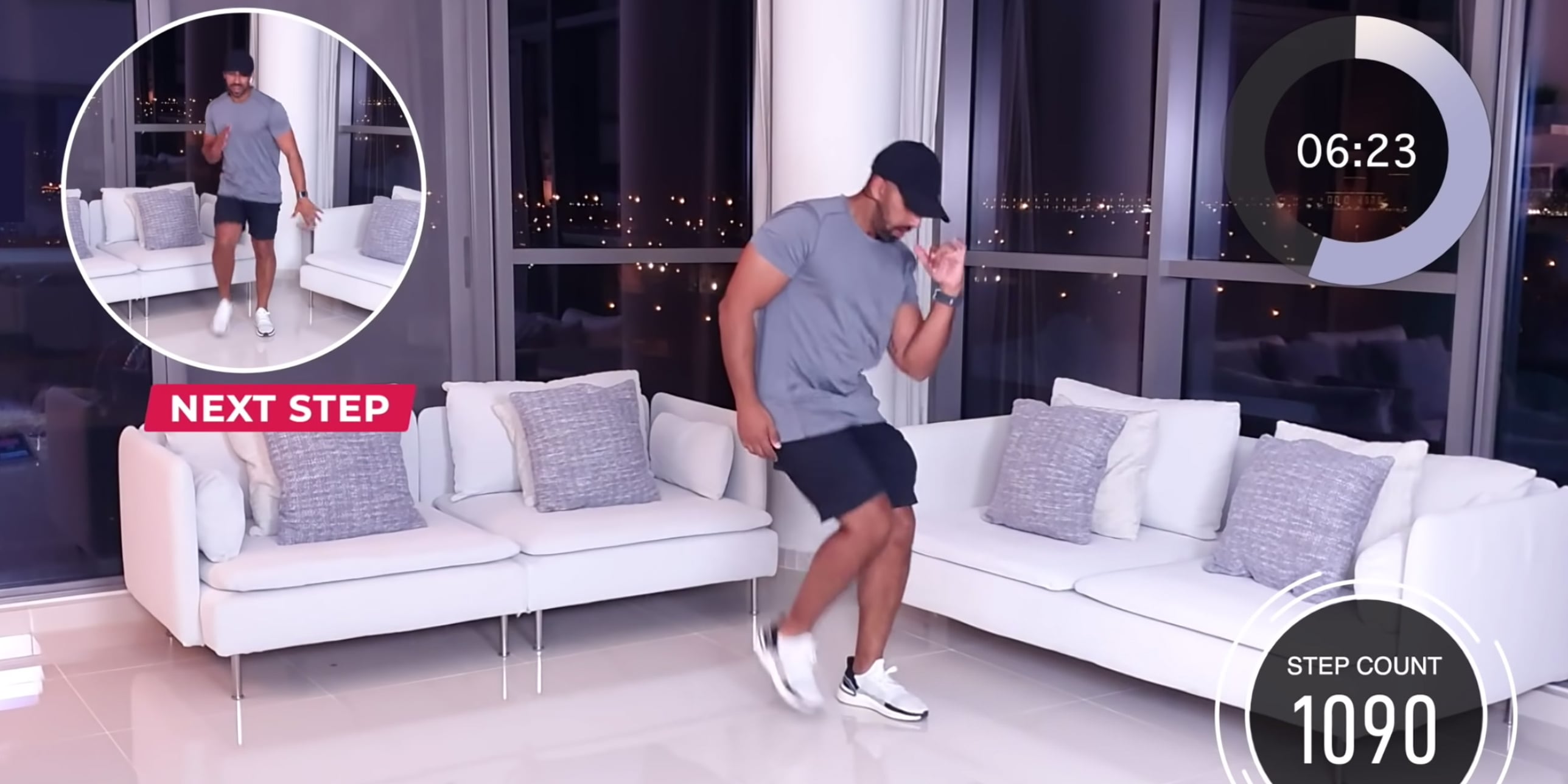 15-Minute Walking Workout You Can Do Indoors | PS Fitness