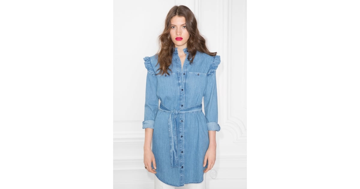 & other stories denim dress