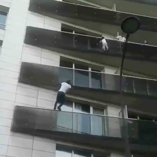 Man Scales Building to Save Dangling Toddler