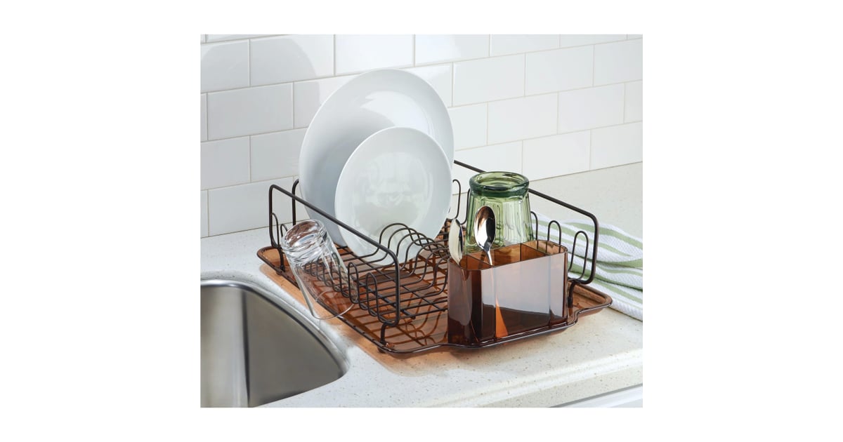 InterDesign Forma Lupe Steel Dish Drainer Best Kitchen Organization