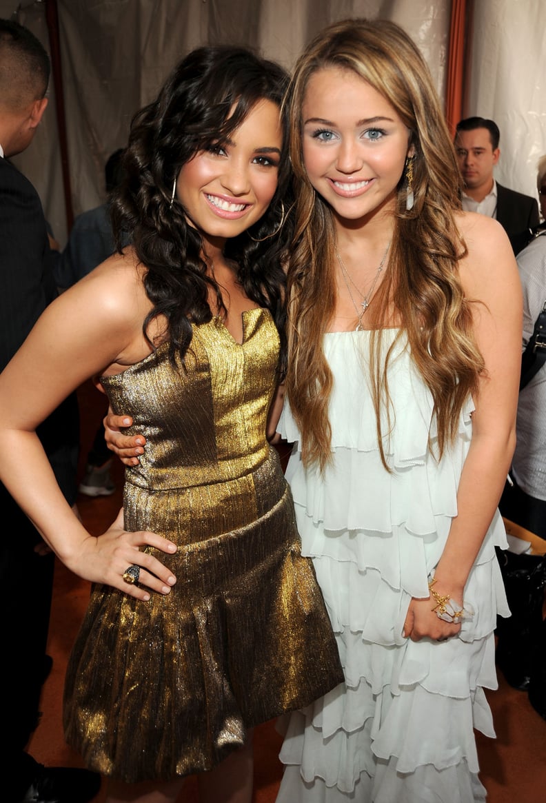 Demi Lovato and Miley Cyrus