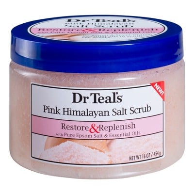 蒂尔博士的恢复和补充粉红色喜马拉雅海盐擦洗