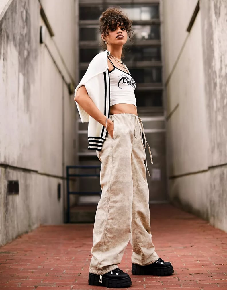 parachute pants in 2022  Cute casual outfits, Fashion inspo