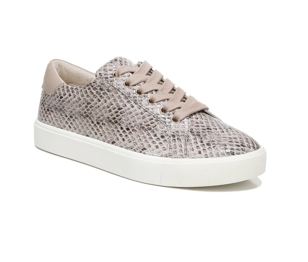 Sam Edelman Ethyl Snakeskin Embossed Sneakers