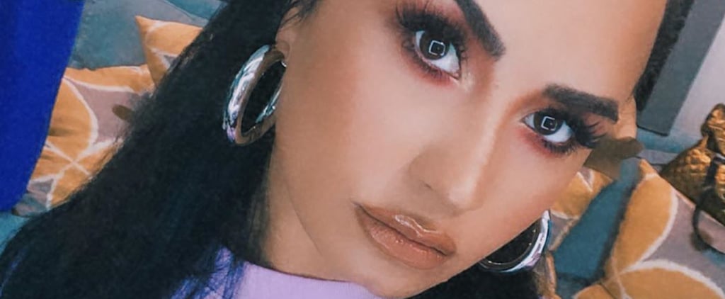 Demi Lovato's Mini Space Buns Hairstyle | Instagram Photos
