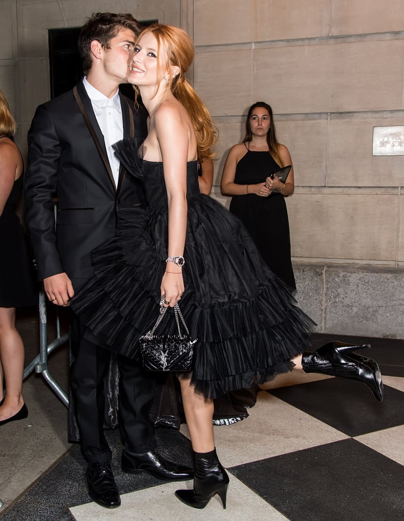 Bella Thorne and Gregg Sulkin PDA at NYFW