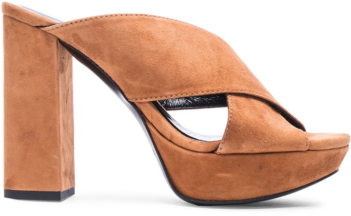 Elysewalker Los Angeles Marilyn Suede Mule Heels ($425)