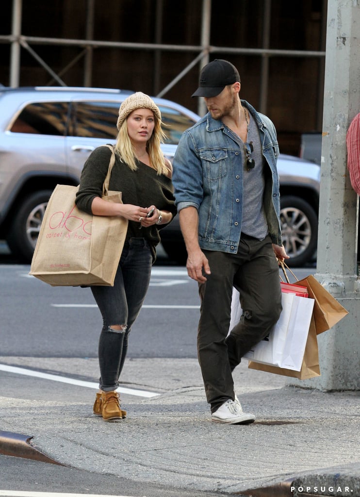 Hilary Duff Holding Hands With Boyfriend September 2016