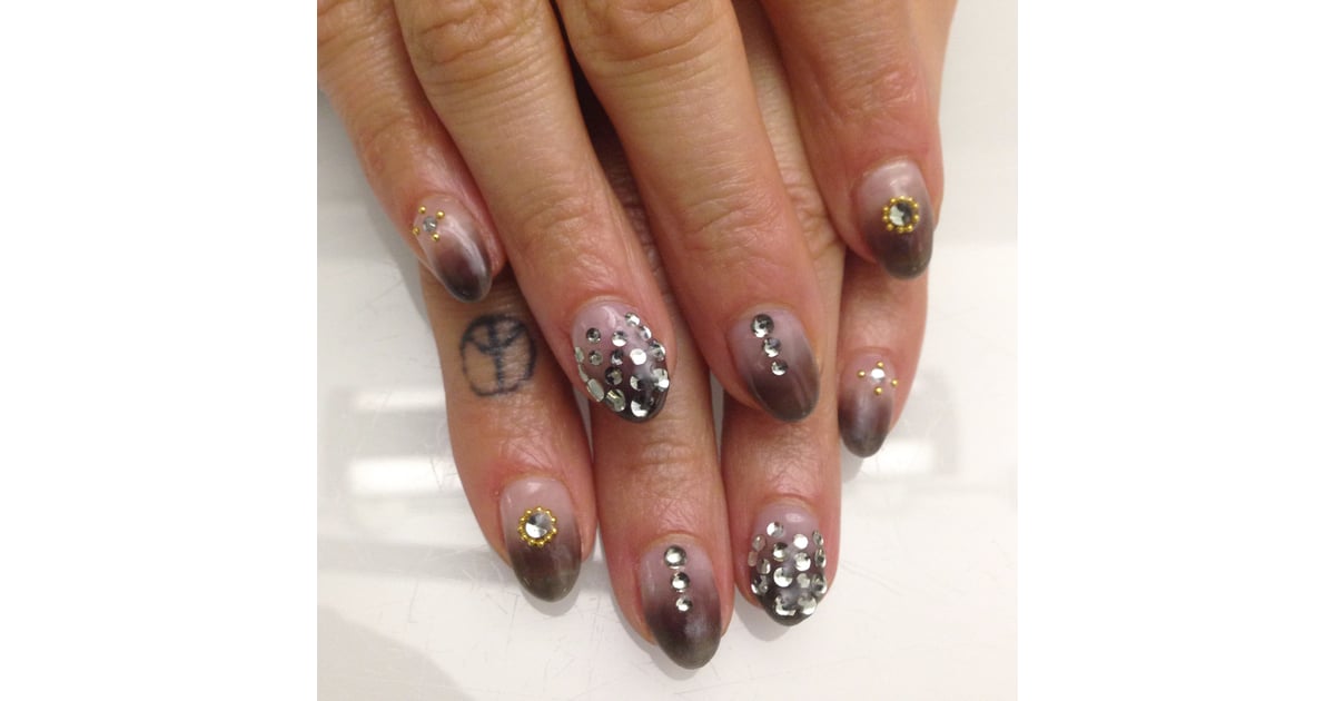 1. Nail Art with Rhinestones - wide 4