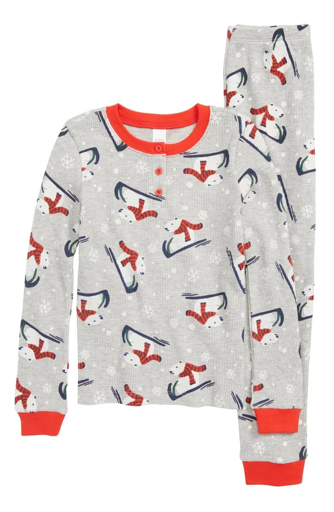 Nordstrom Thermal Fitted Two-Piece Pajamas (Toddlers, Little Kids & Big Kids)