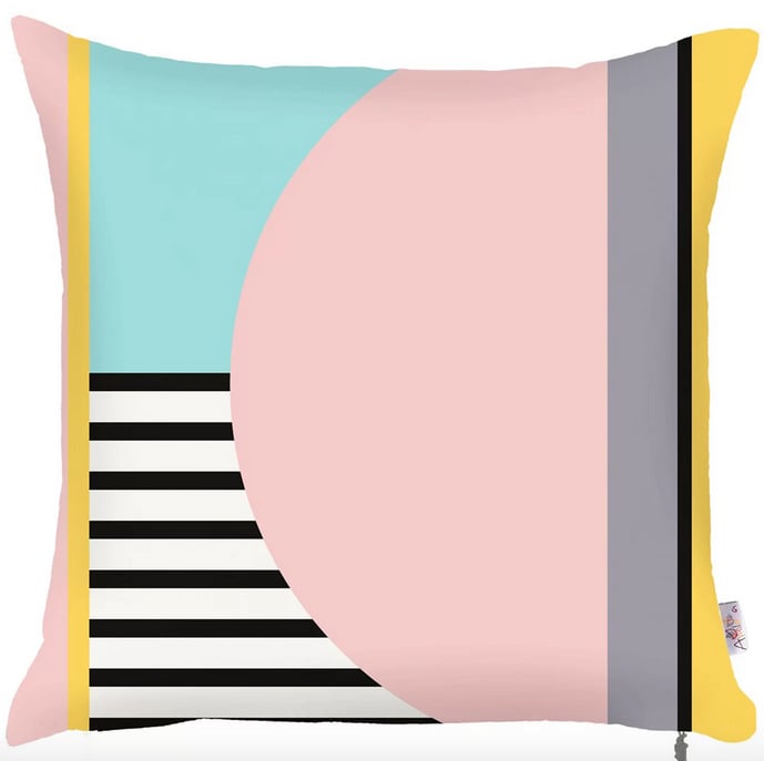 Kinman Square Printed Pillow Cover