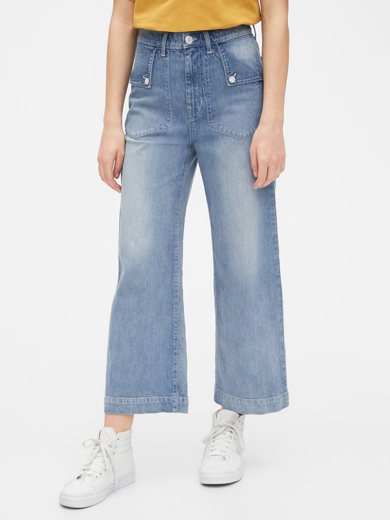 Gap Sky-High Wide-Leg Jeans