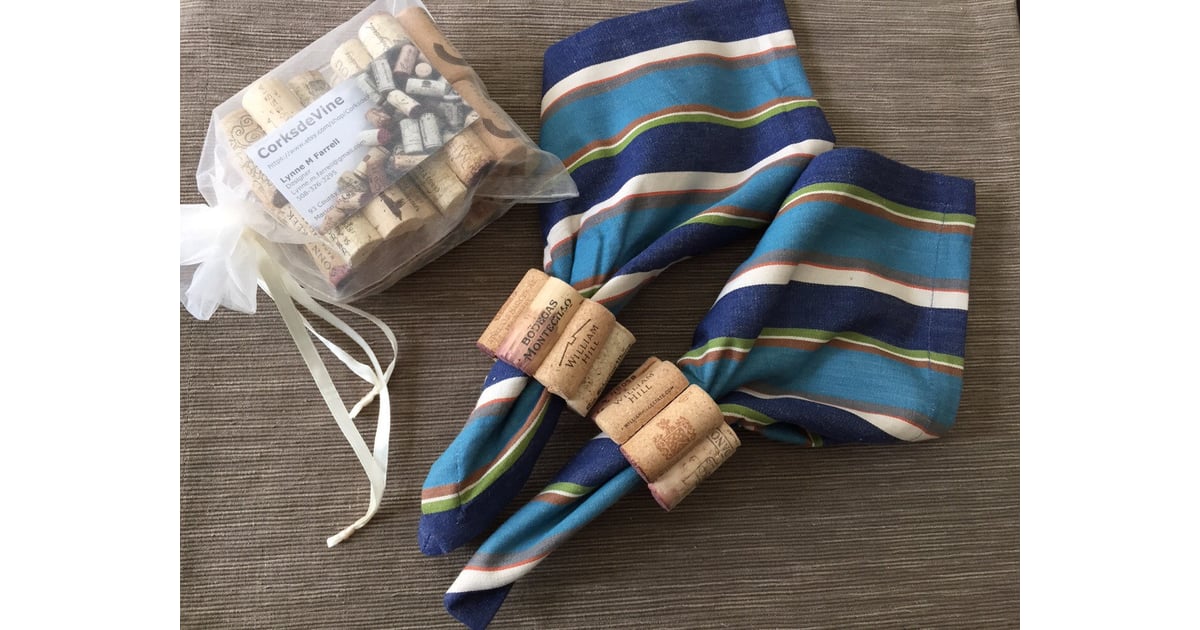 Cork Napkin Holder Cool Upcycling Projects POPSUGAR Smart Living