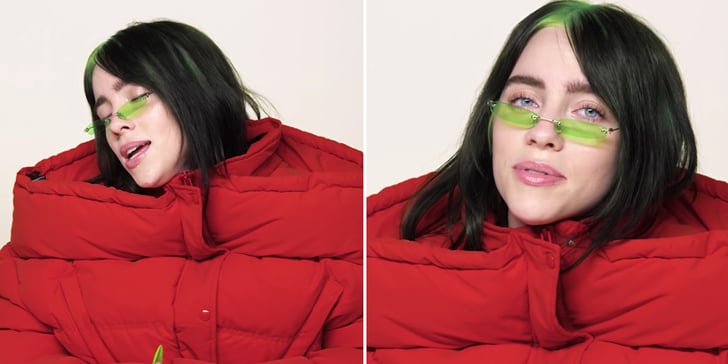 Billie Eilish Sings "Creep" in Elle's Song Association Video | POPSUGAR
